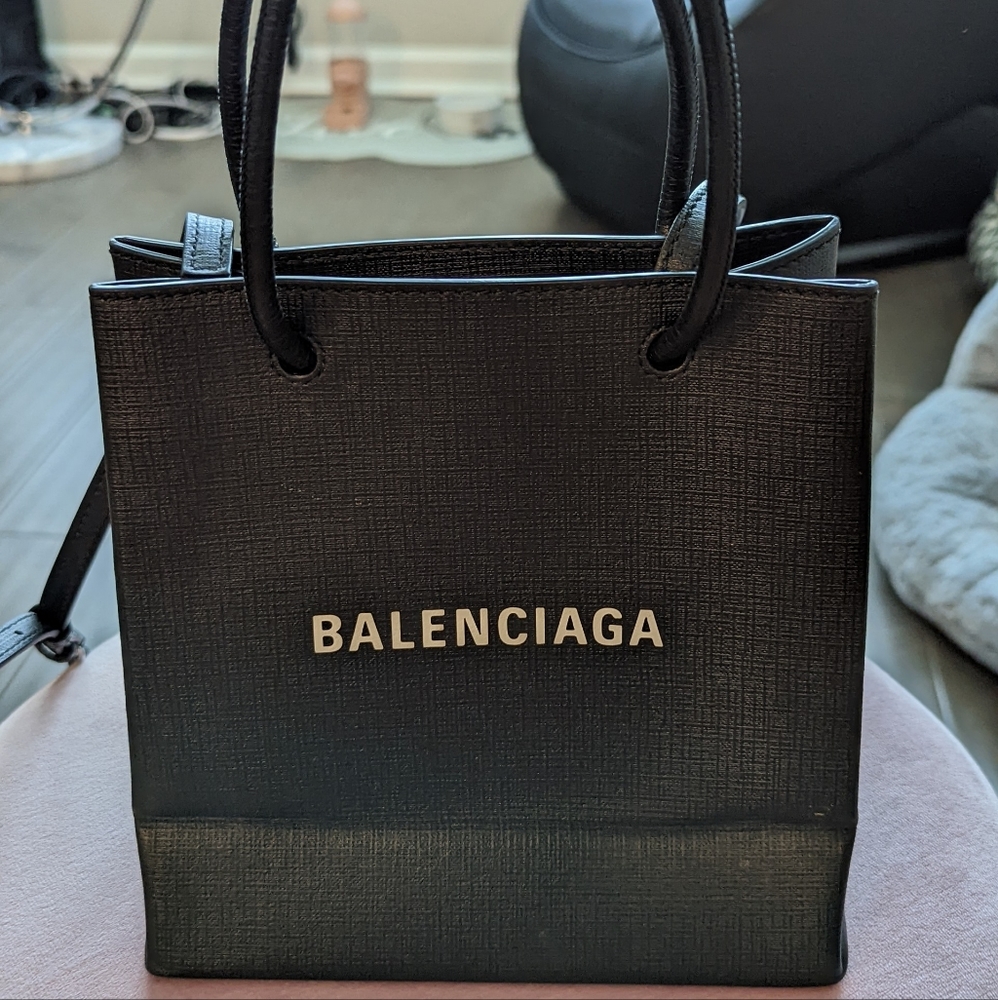 Authentic Balenciaga shopping tote